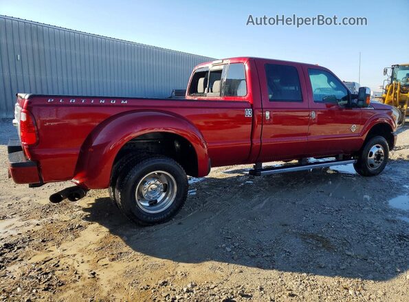 1FT8W3DT1GEC01684 2016 FORD F350 Brown Trasero derecho