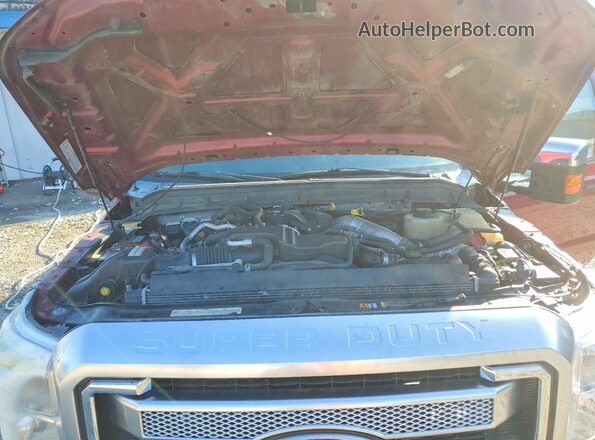 1FT8W3DT1GEC01684 2016 FORD F350 Brown Vista interior trasera