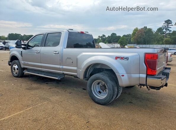1FT8W3DT1LEC87587 2020 FORD F350 Silver Հետևի ձախ