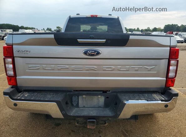 1FT8W3DT1LEC87587 2020 FORD F350 Silver Հետևի տեսք