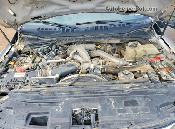 1FT8W3DT1LEC87587 2020 FORD F350 Silver Սալոնի հետևի տեսք