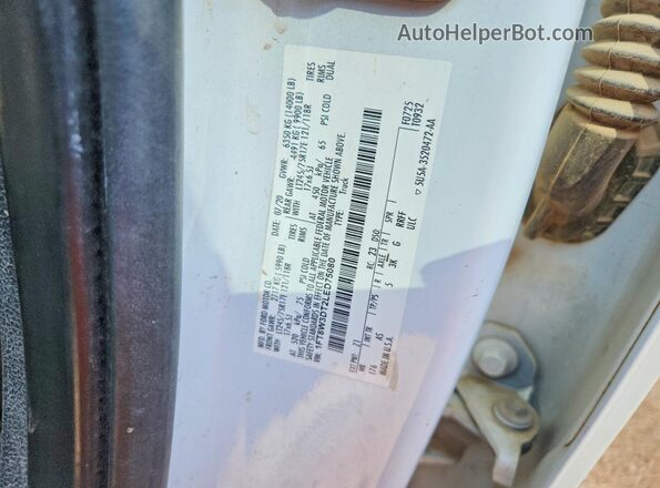 1FT8W3DT2LED75080 2020 FORD F350 White Շարժիչի բաժամունքի տեսք