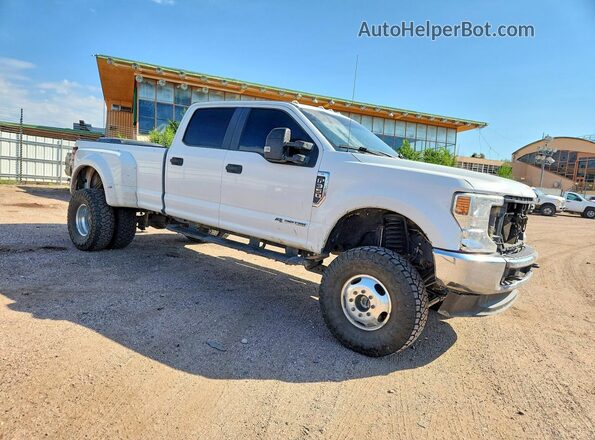 1FT8W3DT2LED75080 2020 FORD F350 White Առջևի աջ