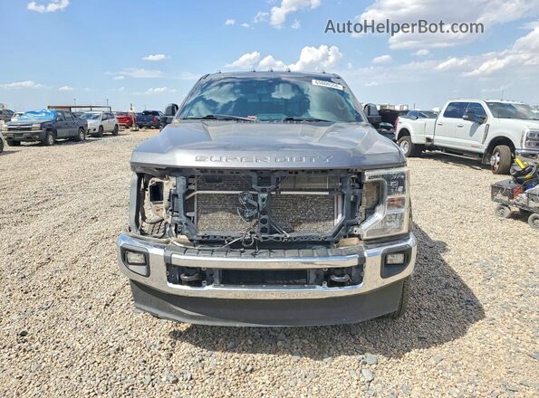 1FT8W3DT3NEE85705 2022 FORD F350 Gray Vista frontal