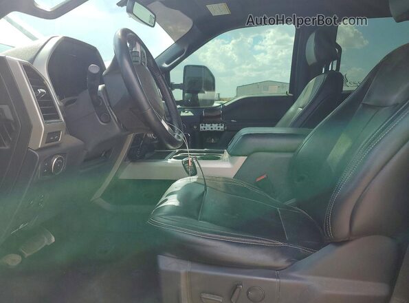 1FT8W3DT3NEE85705 2022 FORD F350 Gray Vista interior delantera