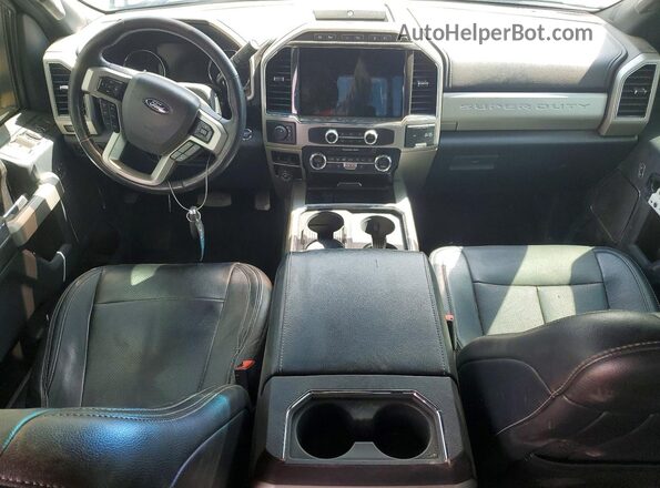 1FT8W3DT3NEE85705 2022 FORD F350 Gray Vista del salpicadero
