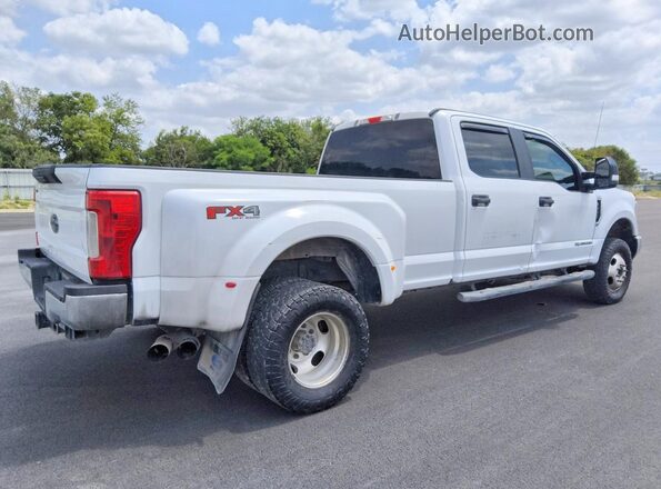 1FT8W3DT4KEE64308 2019 FORD F350 White Задня права чверть