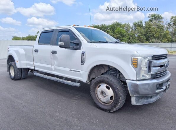 1FT8W3DT4KEE64308 2019 FORD F350 White Передня права чверть