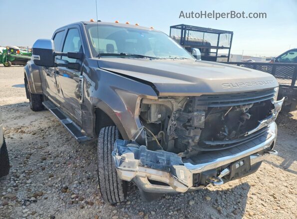 1FT8W3DT5KEG02678 2019 FORD F350 Gray Առջևի աջ