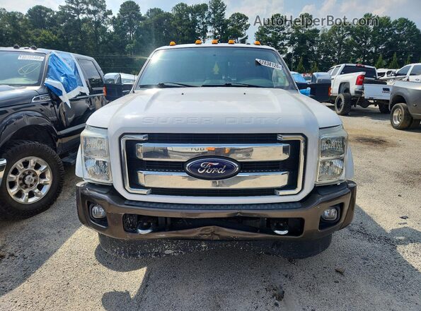 1FT8W3DT6GED08567 2016 FORD F350 White Вид спереду