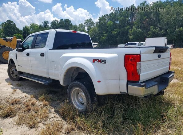 1FT8W3DT6NEC82050 2022 FORD F350 White Հետևի ձախ