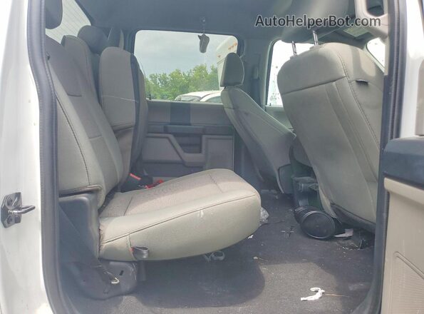 1FT8W3DT6NEC82050 2022 FORD F350 White Հետևի նստատեղերի տեսք