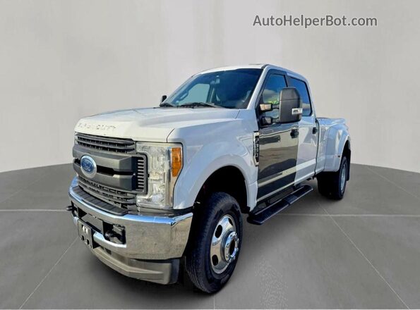 1FT8W3DT7HED16940 2017 FORD F350 White Передня права чверть