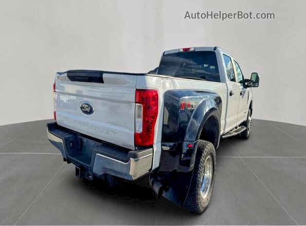 1FT8W3DT7HED16940 2017 FORD F350 White Вид задніх сидінь