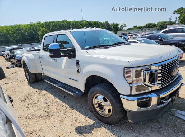 1FT8W3DT7LEE16724 2020 FORD F350 Белый Передняя правая четверть