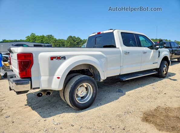 1FT8W3DT7LEE16724 2020 FORD F350 Белый Задняя правая четверть
