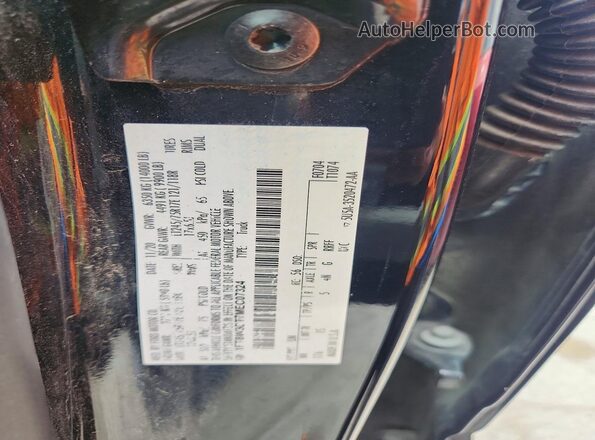 1FT8W3DT7MEC07324 2021 FORD F350 Black VIN sticker view