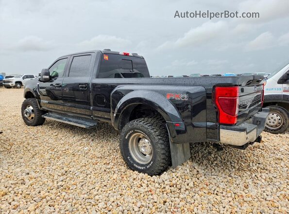1FT8W3DT9LEC60542 2020 FORD F350 Black Հետևի ձախ