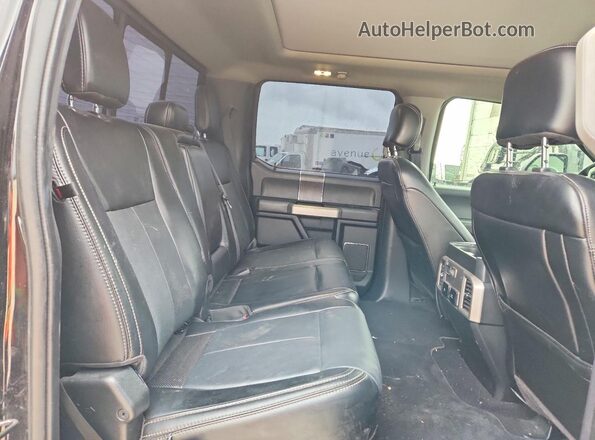 1FT8W3DT9LEC60542 2020 FORD F350 Black Հետևի նստատեղերի տեսք