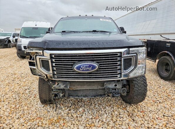 1FT8W3DT9LEC60542 2020 FORD F350 Black Դիմացի տեսք