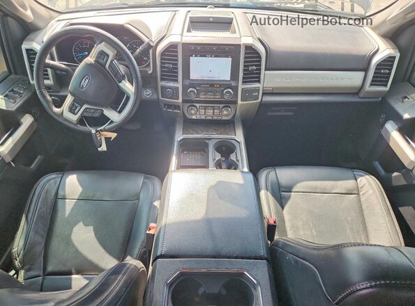 1FT8W3DTXKEF46429 2019 FORD F350 Gray Առջևի վահանակի տեսք