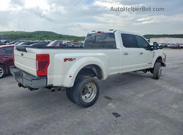 1FT8W4DT2LEC68262 2020 FORD F450 White Rear right