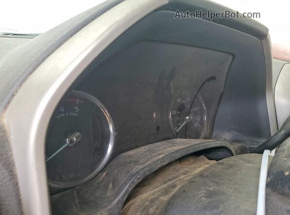 1FT8W4DT2LEC68262 2020 FORD F450 White Instrument cluster view