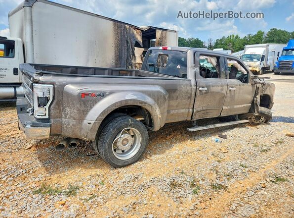 1FT8W4DT5KEF75293 2019 FORD F450 Gray Задня права чверть