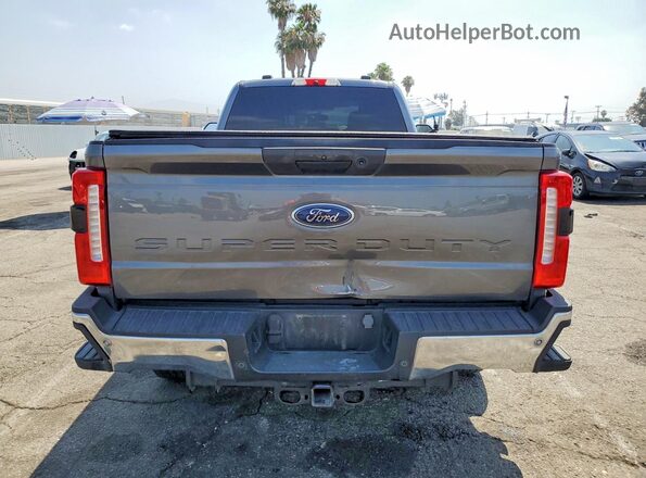 1FT8X2BT5PEC89164 2023 FORD F250 Gray უკანა ხედი