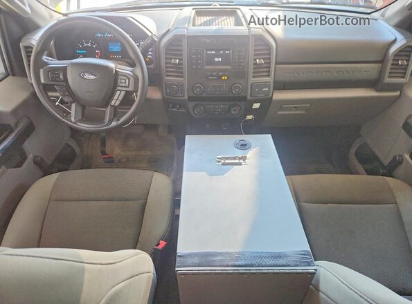 1FT8X3B60MED32563 2021 FORD F350 White Dashboard view