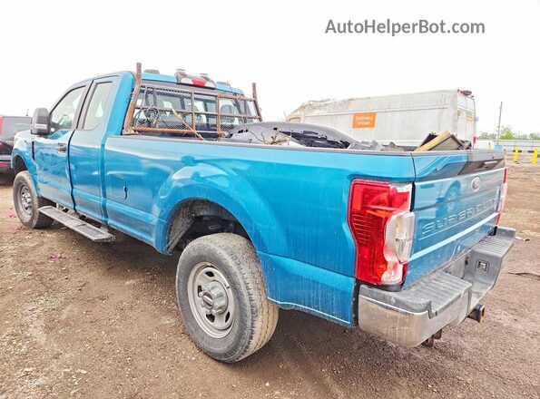 1FT8X3BN5NEF44884 2022 FORD F350 Teal უკანა მარცხენა