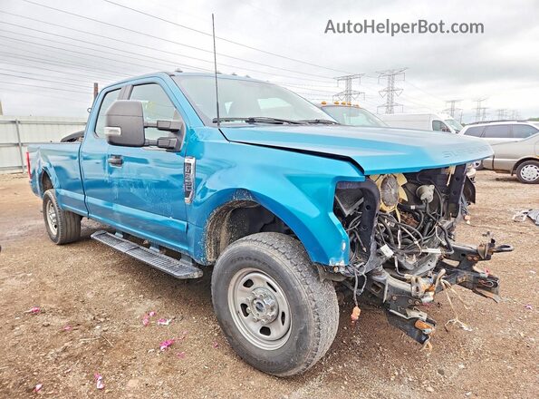 1FT8X3BN5NEF44884 2022 FORD F350 Teal წინა მარჯვენა