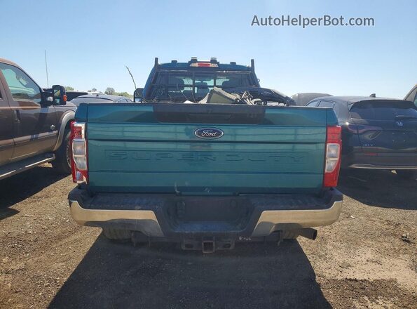 1FT8X3BN5NEF44884 2022 FORD F350 Teal უკანა ხედი
