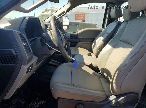 1FT8X3BN5NEF44884 2022 FORD F350 Teal წინა სალონის ხედი