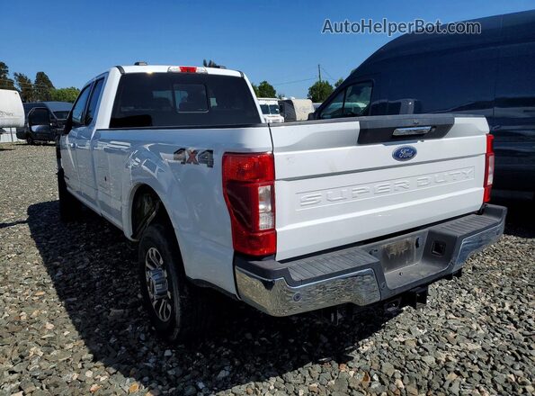 1FT8X3BT5NEE57792 2022 FORD F350 White Trasero izquierdo