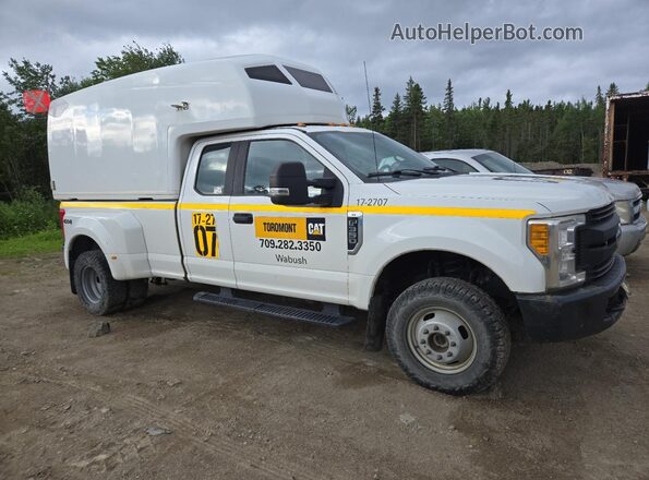 1FT8X3D64HED36909 2017 FORD F350 White 