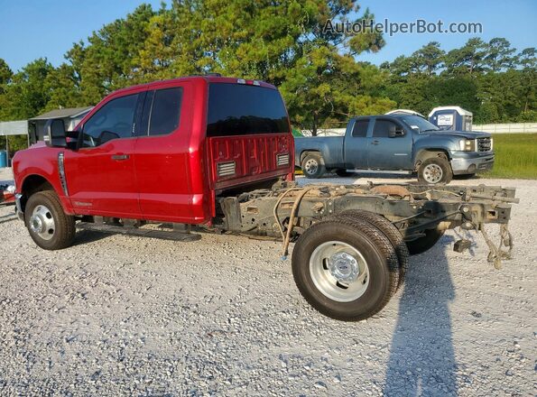 1FT8X3DT9REF41570 2024 FORD F350 Red Հետևի ձախ