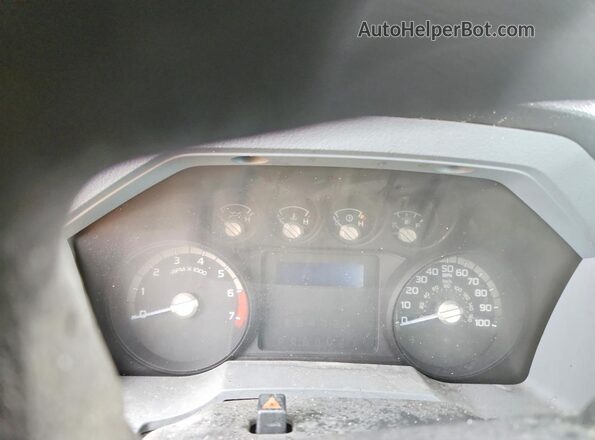 1FTBF2A60GEA08019 2016 FORD F250 Silver ხელსაწყოთა პანელის ხედი
