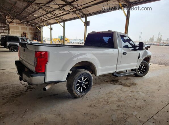 1FTBF2A60NEC16236 2022 FORD F250 White Задня права чверть