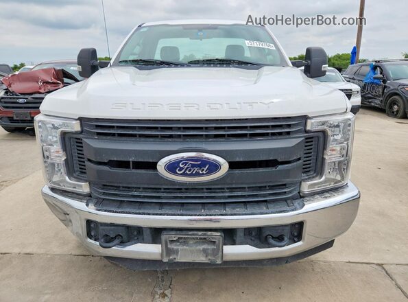 1FTBF2A6XKEC83082 2019 FORD F250 White წინა ხედი