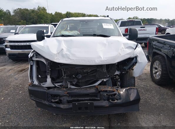1FTBF2A6XMED56776 2021 FORD F-250 Белый Вид щитка приборов