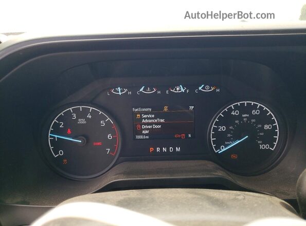 1FTBF2AA9SED10633 2025 FORD F250 White Вид щитка приладів