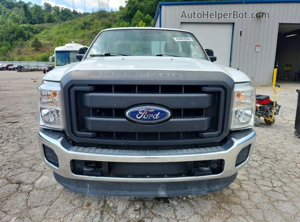 1FTBF2B60GEC17307 2016 FORD F250 White Դիմացի տեսք