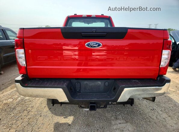 1FTBF2B61LED65993 2020 FORD F250 Красный Вид сзади