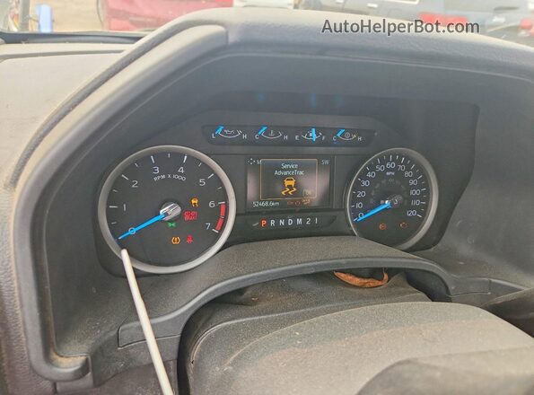 1FTBF2B63NEC50587 2022 FORD F250 Белый Вид щитка приборов