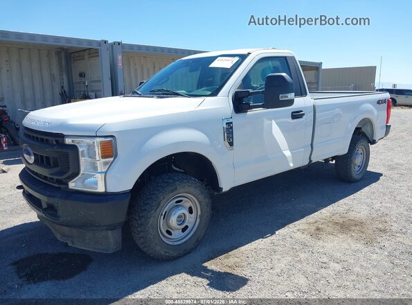 1FTBF2B64NEC95473 2022 FORD F-250 White Առջևի ձախ երեք քառորդ տեսարան