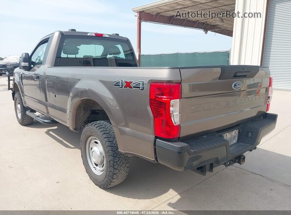 1FTBF2B64NEE45923 2022 FORD F-250 Brown Trasero izquierdo