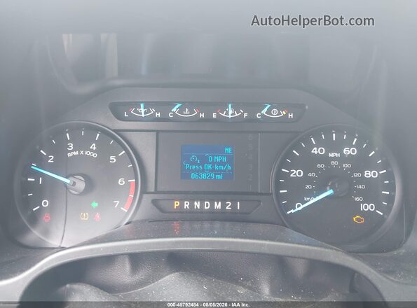 1FTBF2B65KEF45914 2019 FORD F-250 White Հետևի նստատեղերի տեսք