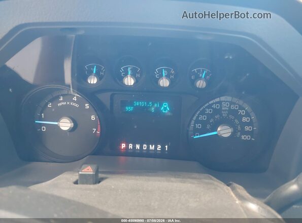 1FTBF2B66GEC75714 2016 FORD F-250 White უკანა სავარძლების ხედი