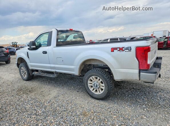 1FTBF2B66HEF37278 2017 FORD F250 Silver Trasero izquierdo